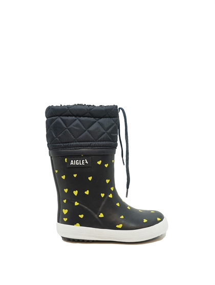 Aigle Giboulee termostøvle - GOLD HEARTS