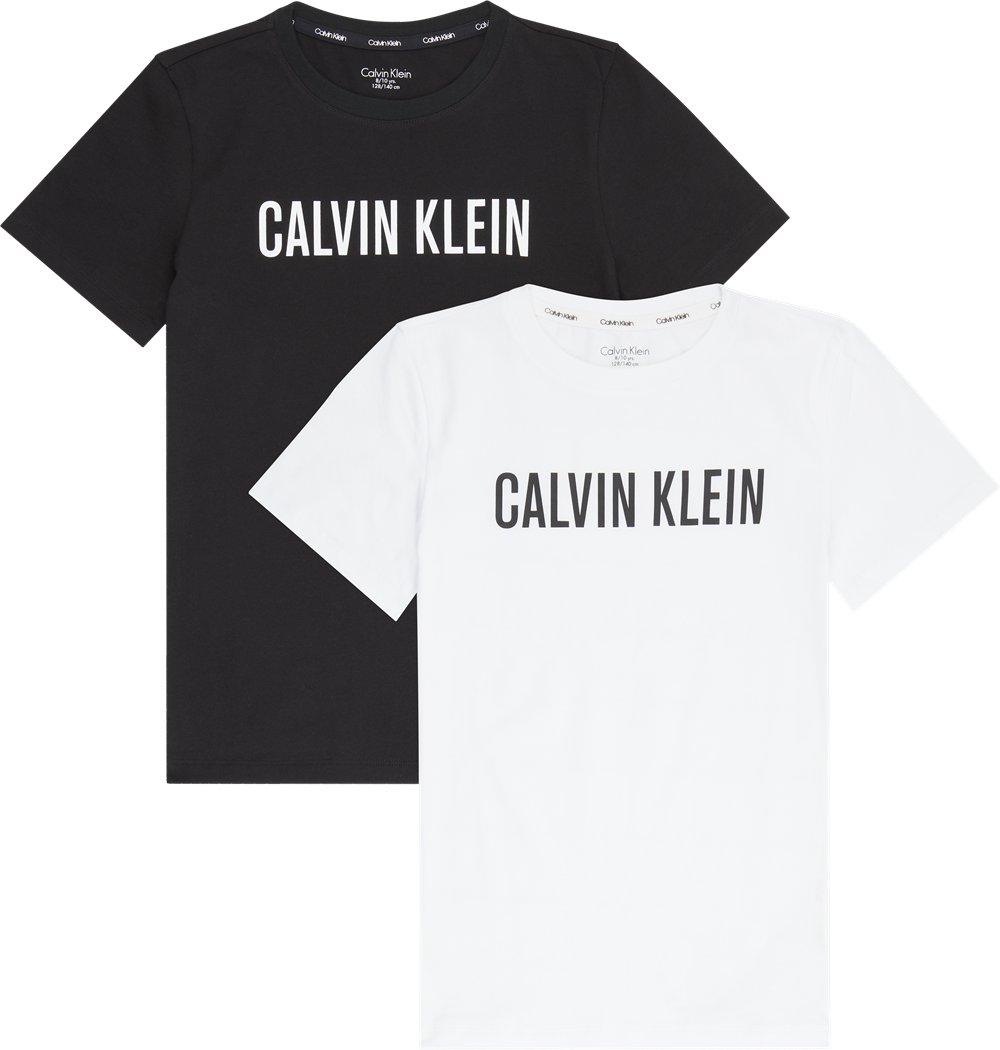 Køb Calvin T-shirts 2-pak - sort/hvid