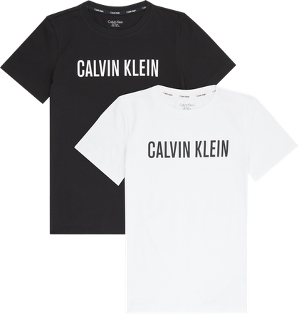 Calvin Klein T-shirts 2-pak - sort/hvid