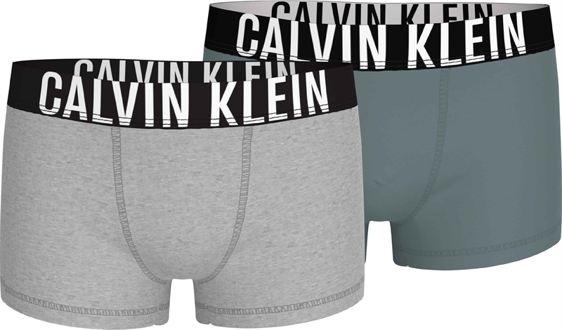 Calvin Klein Boxers - Grey Heather/Trooper (2pak)