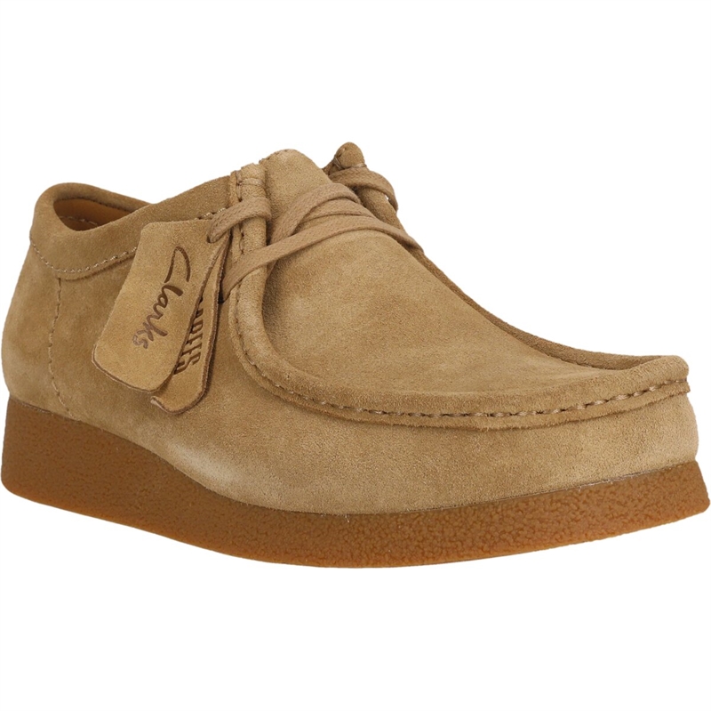 Clarks WallabeeEVO G - Dark Sand Suede 