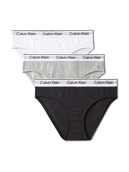 Calvin Klein Underbukser Bikini/Culotte 3.pak - Black/Grey/White