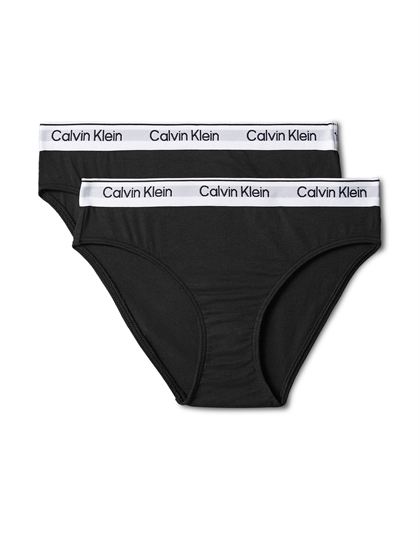 Calvin Klein Underbukser Bikini/Culotte 2.pak - Black