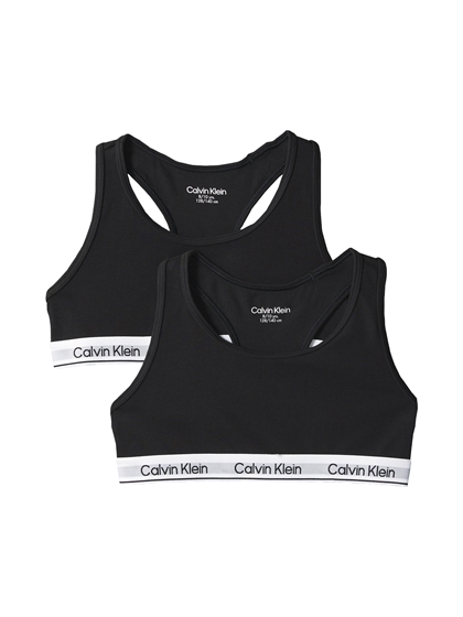 Calvin Klein Bralette/Begynder Bh 2.pak - Black