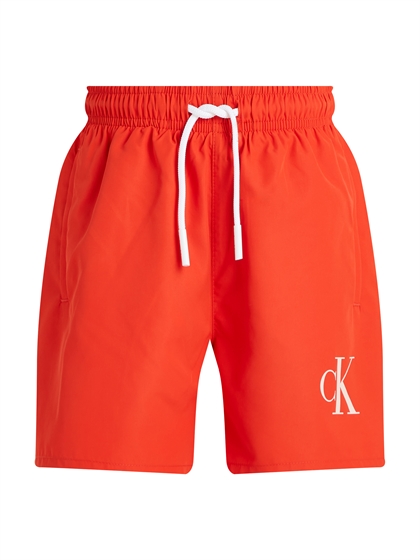Calvin Klein Badebukser Medium Drawstring - Orange Com