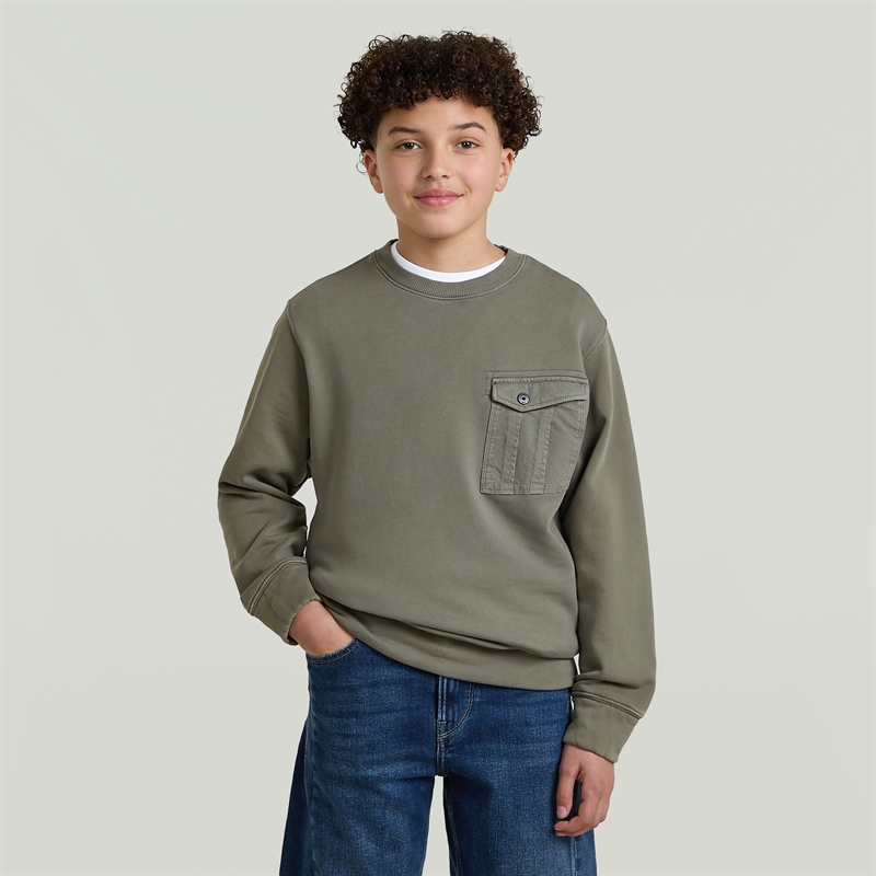 G-Star Sweatshirt Cargo - Grey Pewter