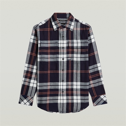 G-Star Regular Shirt - Salute/Milk Check
