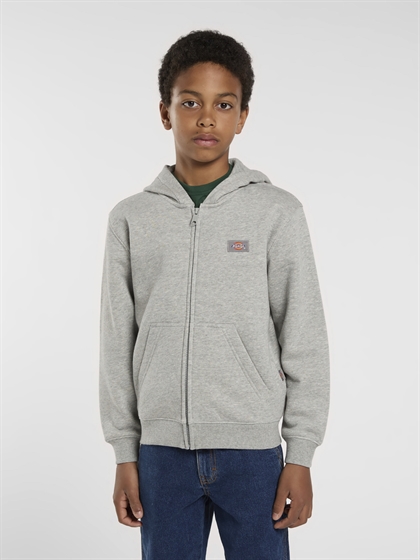 Dickies Zip Hoodie - Heather Grey 