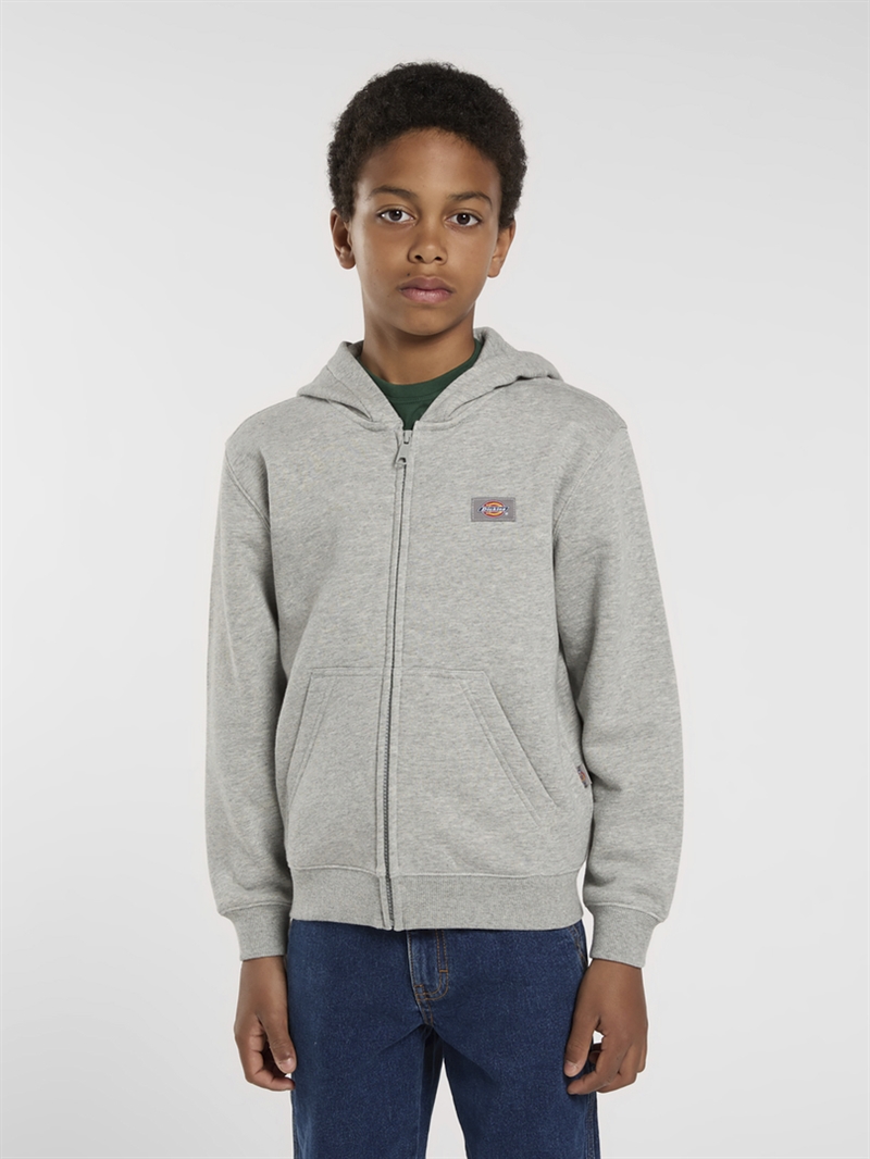 Dickies Zip Hoodie - Heather Grey 