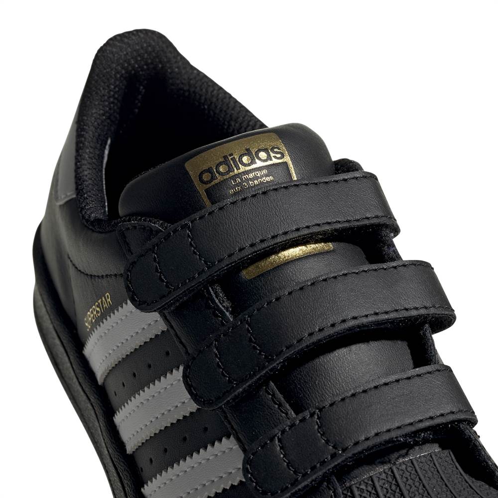 Køb Adidas sneakers Superstar CF sort/guld/hvid