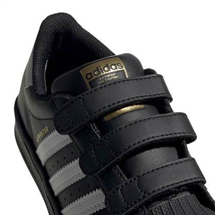 Adidas sneakers - sort/guld/hvid