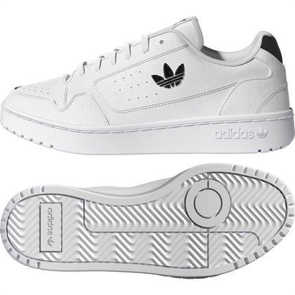 Adidas sneakers "NY 90 J" - hvid/sort