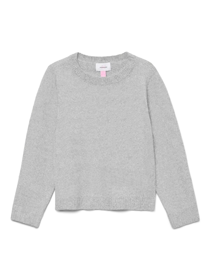 Vero Moda Girl Strik Doffy - Light Grey Melange