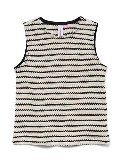 Vero Moda Girl tanktop Ohia - Birch Stripes 