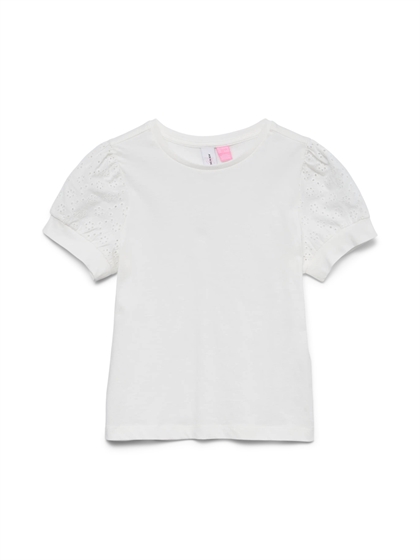 Vero Moda Girl T-shirt Janni - Snow White 