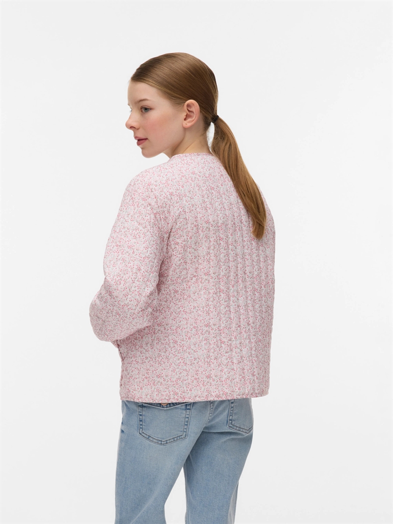 Vero Moda Mannie quiltet jakke - trendy overgangsjakke til piger i Snow White 