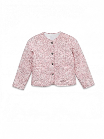 Vero Moda Mannie quiltet jakke - trendy overgangsjakke til piger i Snow White 
