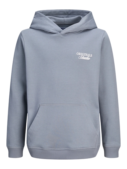 Jack & Jones Junior Hoodie – Lyseblå Relaxed Fit