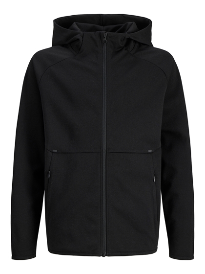 Jack & Jones Cardigan Base Zip Hood - Black