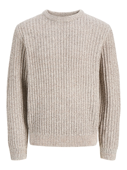 Jack & Jones Strik Jaxon Crew - Sea Salt