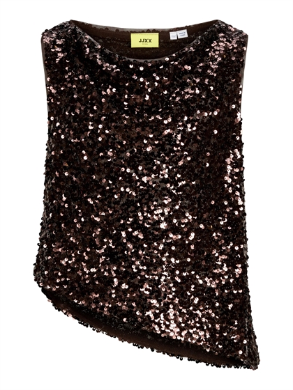 JJXX Top Zola Sequin - Demitasse