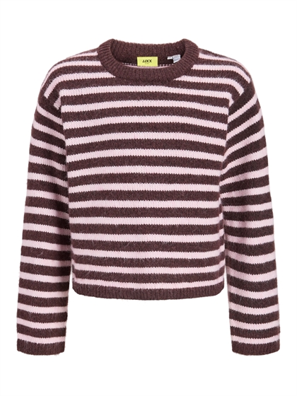 JJXX Strik Rosanna - Fudge Stripes