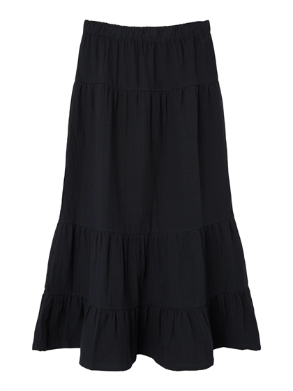 LMTD Nederdel Hussa Long - Black 