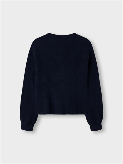 LMTD Strik Cardigan Flodet - Dark Sapphire