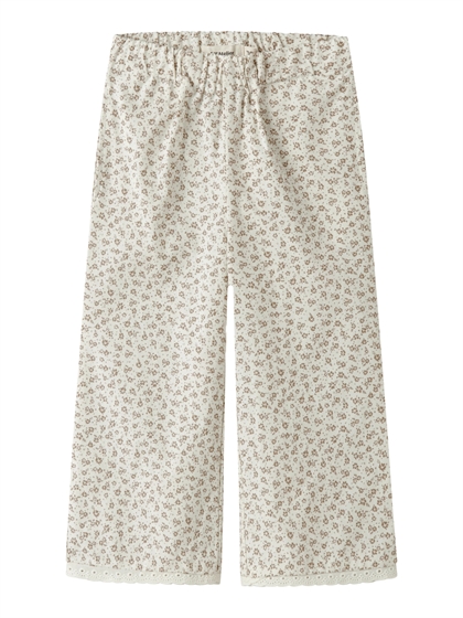 Lil' Atelier Sweatpants Fjola Wide - Coconut Milk 