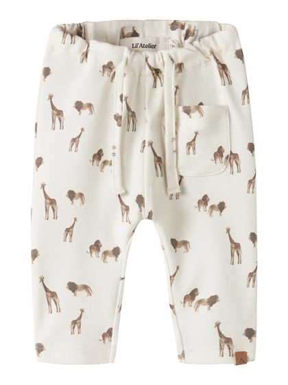 Lil' Atelier Sweatpants Layo - Coconut Milk  