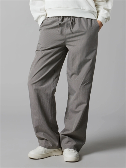 LMTD Sweatpants Flinette Wide - Black Coffee 