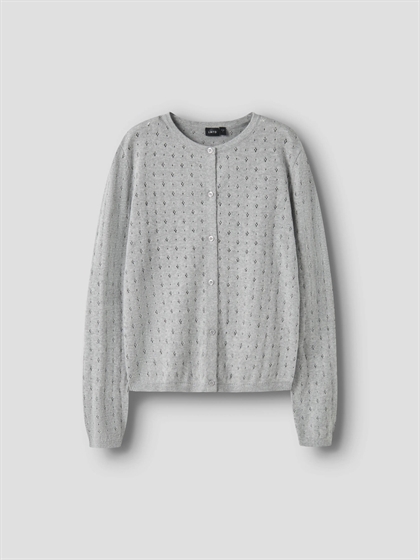 LMTD Strik Cardigan Hoint Short - Light Grey Melange