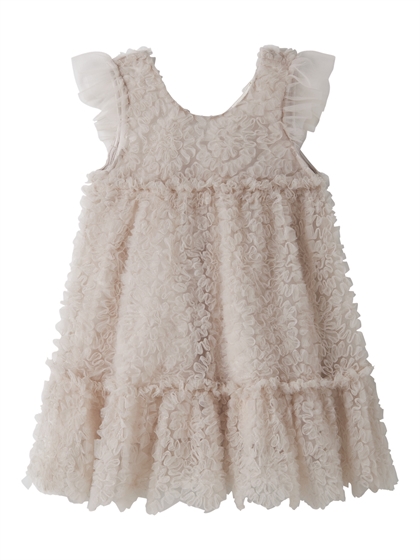 Lil' Atelier Kjole Fauna Capsl Tulle - Pumice Stone