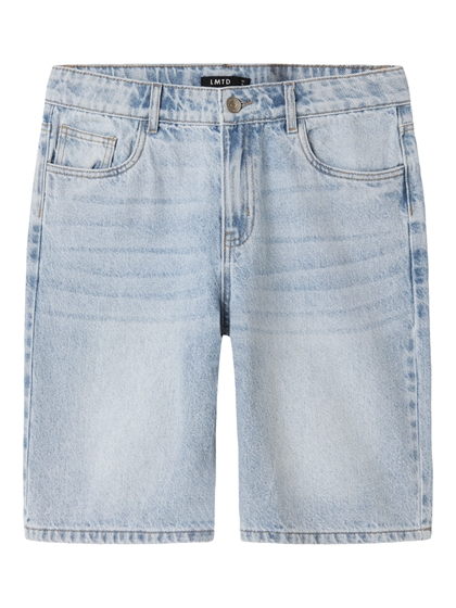 LMTD Shorts Long Birm - Light Blue Denim 