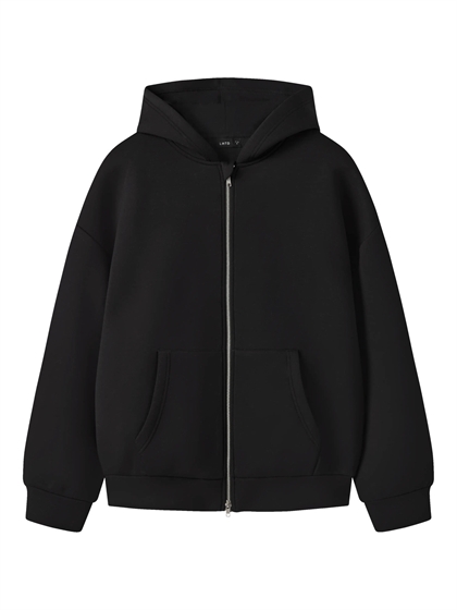 LMTD Cardigan Halfa Scuba - Black