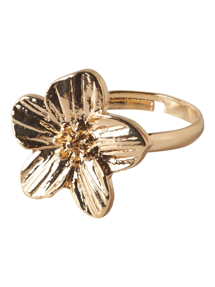 LMTD Hibi Mini Ring – Stilren fingerring med cool finish til teens i Guld