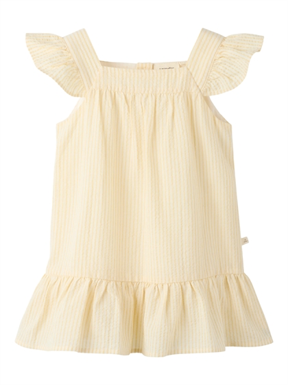 Lil' Atelier Kjole Folly Strap Loose - Coconut Milk