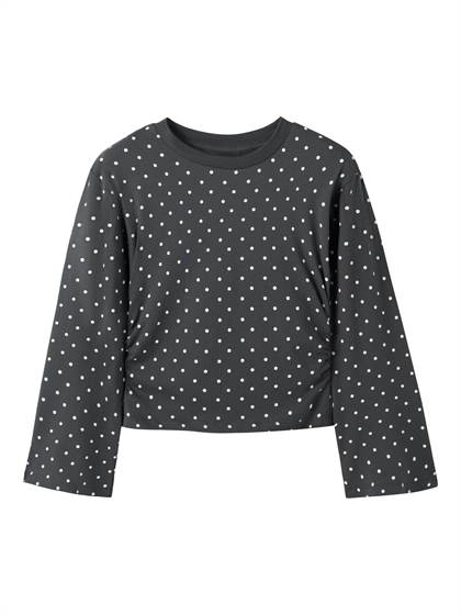 LMTD Langærmede Bluse Dosso - Pirate Black