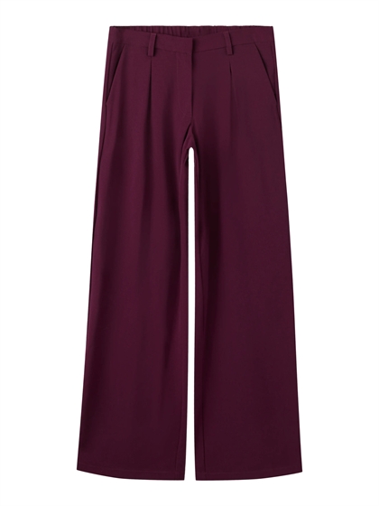 LMTD Wide Sweatpants Fluis - Fig