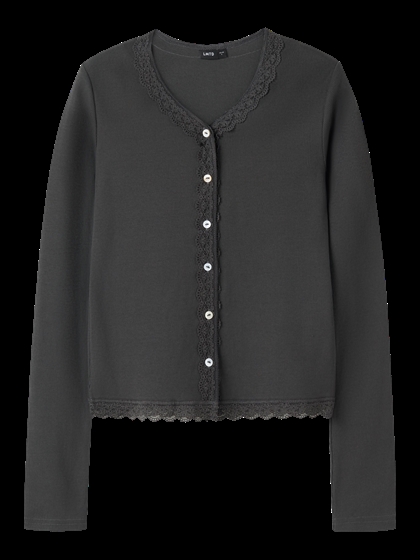 LMTD Cardigan Kanalace Short - Pirate Black