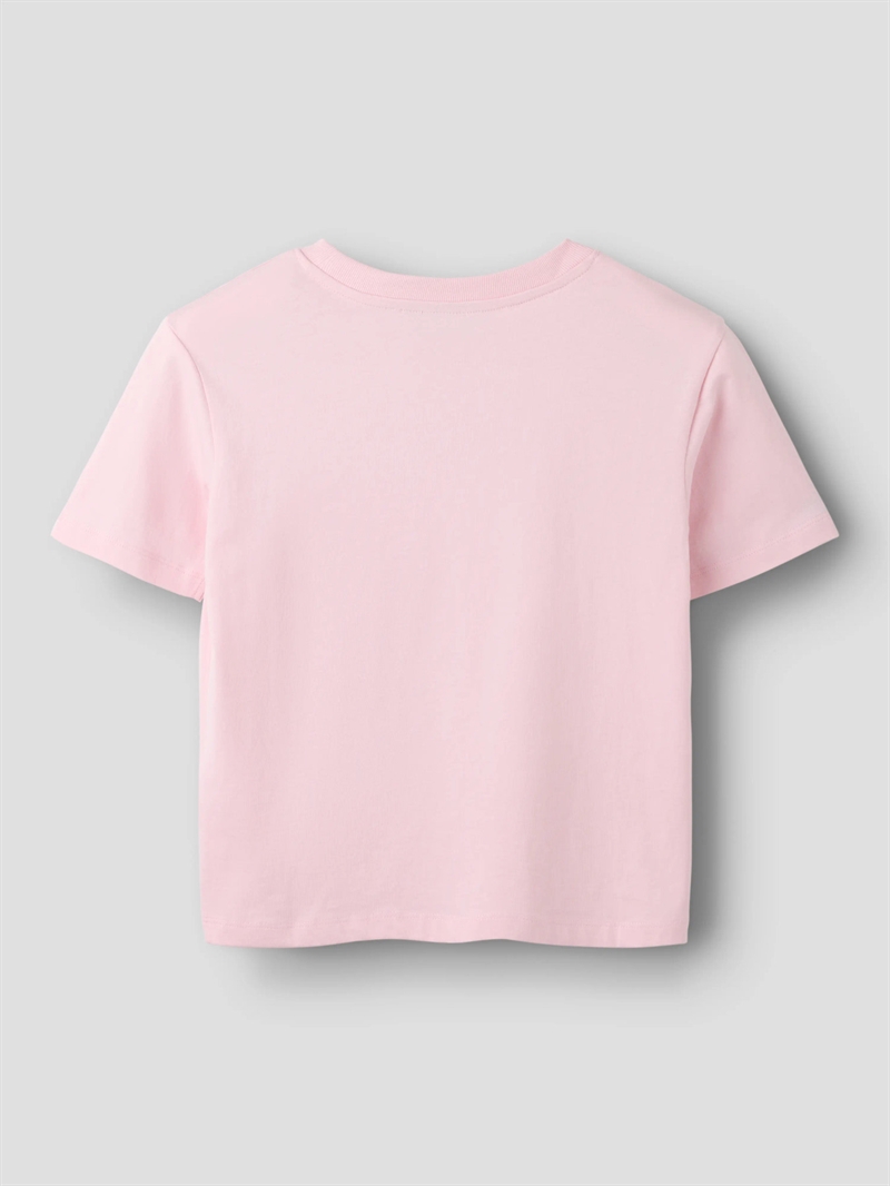 LMTD Vollo T-shirt - Cool loose fit t-shirt til teens i Parfait Pink 