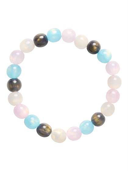LMTD Armbånd Selina Mix - Crystal Pink