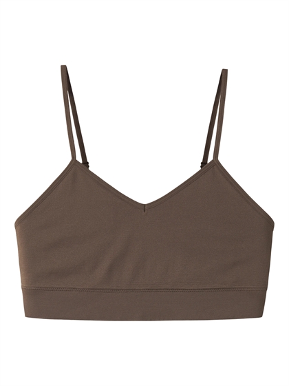 LMTD Pige Undertøj Begynder Bralette - Chocolate Chip