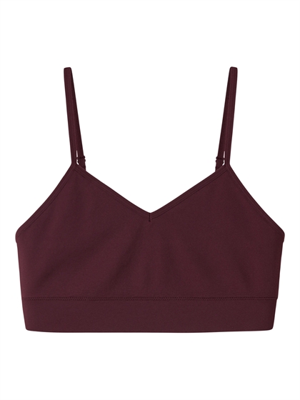 LMTD Pige Undertøj Begynder Bralette - Fig/Bordeaux