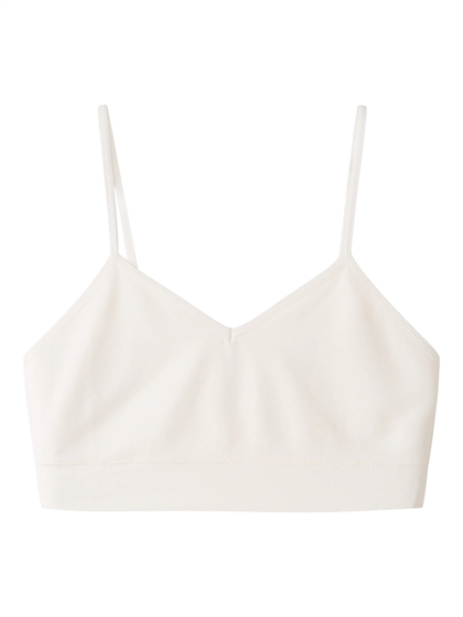 LMTD Pige Undertøj Begynder Bralette - White Alyssum