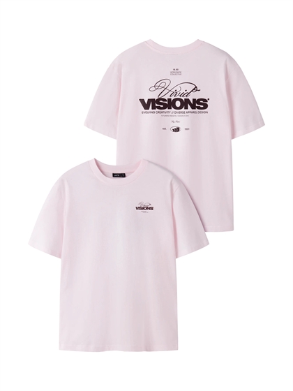 LMTD T-shirt Vision - Pink Marshmallow
