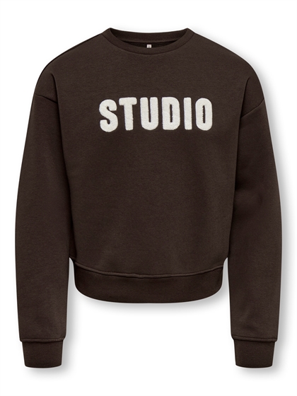 Kids Only Sweatshirt Crew - Coffee Bean