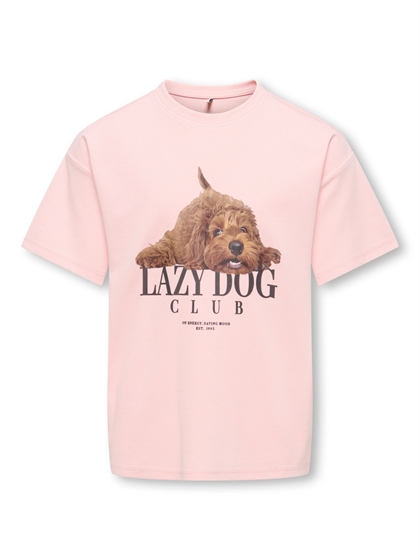 Kids Only T-shirt Billie - Chalk Pink