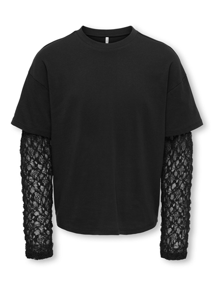 Kids Only T-shirt Lia - Black