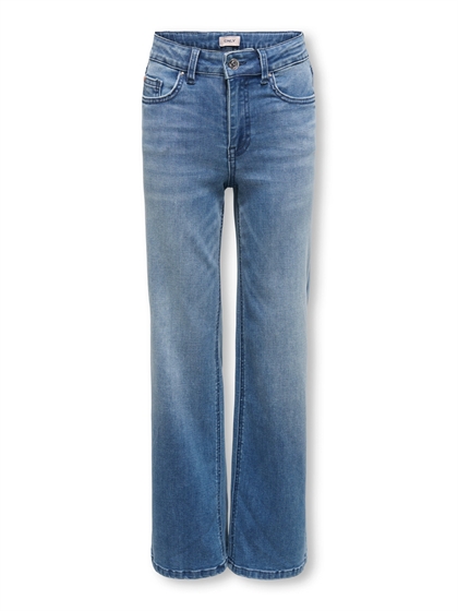 Kids Only Jeans Juicy Wide - Medium Blue Denim